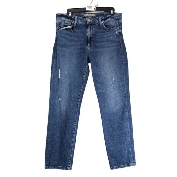 Joe's Jeans The Debbie High Rise Straight Ankle Women's 31 Stretch 32x27" Denim - Picture 1 of 10